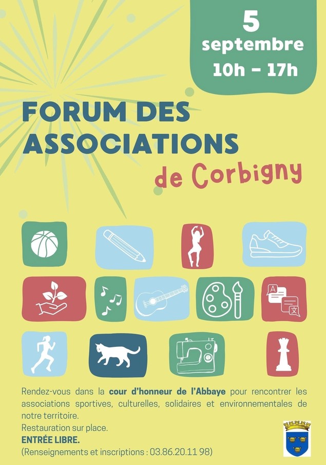 affiche forum des associations